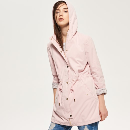Reserved - Kurtka parka - Różowy
