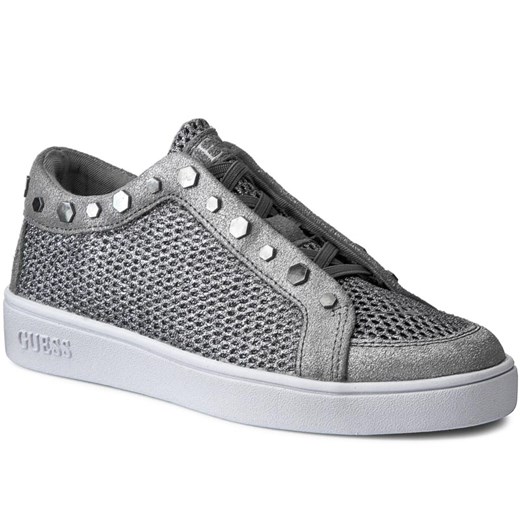 Sneakersy GUESS - Gisela FLGIS1 FAM12 PEWTE Guess szary 35 eobuwie.pl