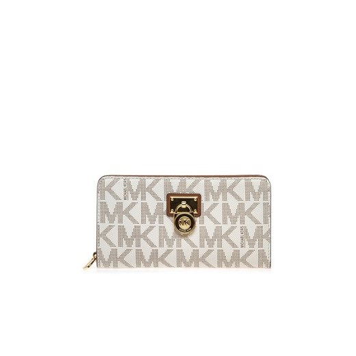 Torebka damska Torebki Michael Kors Hamilton Large Travel Case Vanilla + cyfrowy zegarek ZA DARMO + prezent do każdego zamówienia szary Michael Kors BRASTY.PL