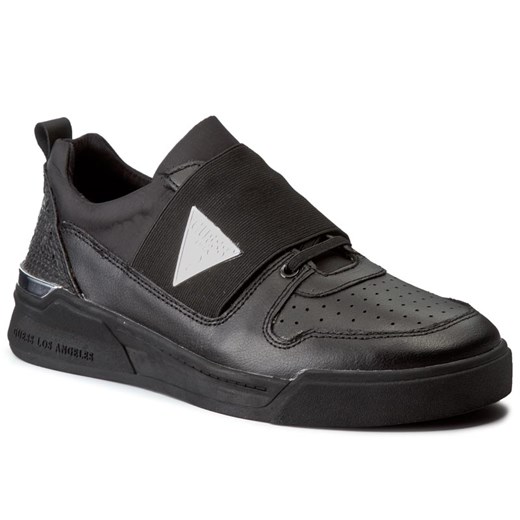 Sneakersy GUESS - Knight Low FMKHL1 LEA12 BLACK Guess szary 45 eobuwie.pl