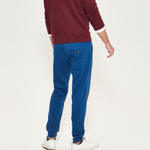 Reserved - Dresowe spodnie - Niebieski  Reserved L 