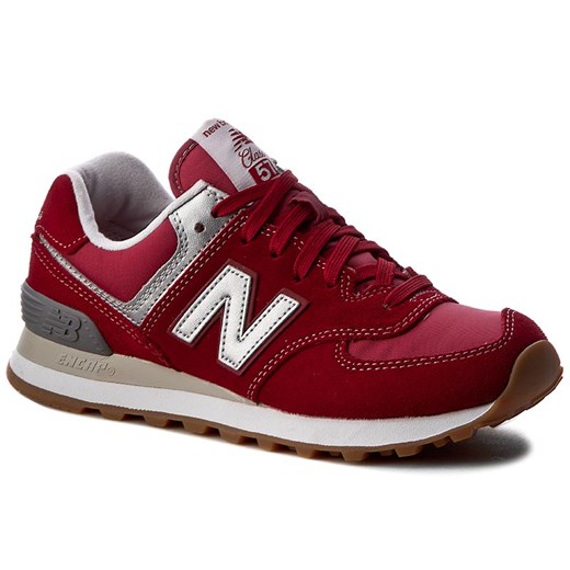 Sneakersy NEW BALANCE - ML574HRT Czerwony New Balance brazowy 40.5 eobuwie.pl