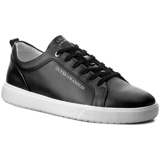 Sneakersy GUESS - Kit Low FMKIL1 LEA12 BLACK Guess szary 44 eobuwie.pl