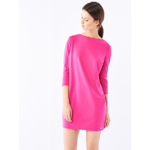Mohito - Sukienka o minimalistycznym kroju - Różowy