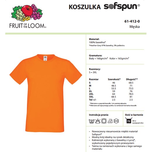 Koszulka Siara - Płacę jak za prezydenta (męska) Fruit Of The Loom pomaranczowy 2XL Koszulki Filmowe
