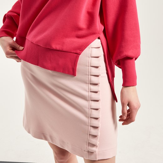 Reserved - Gładka spódnica mini - Różowy Reserved  36 