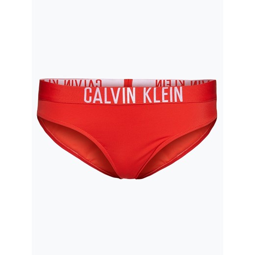 Calvin Klein - Damskie slipki do bikini, czerwony