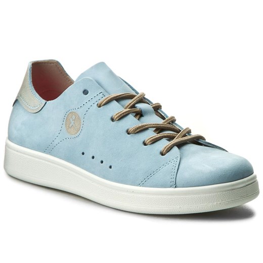 Sneakersy TAMARIS - 1-23619-28 Bleu Nubuc 870