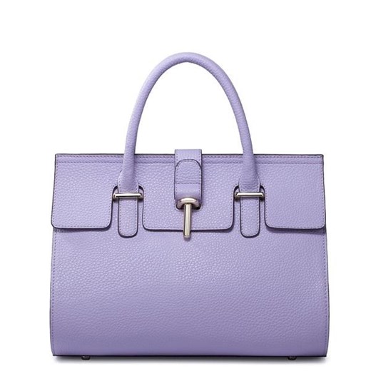 Elegancka damska torebka do ręki Purpurowa