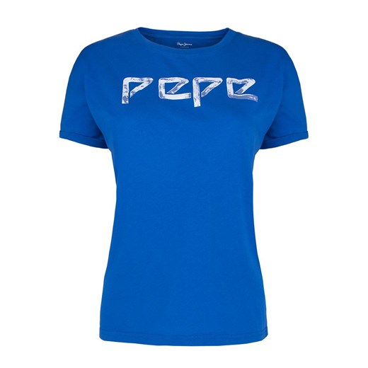 T-Shirt Pepe Jeans Irina Blue niebieski Pepe Jeans  VisciolaFashion