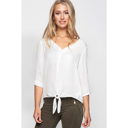 White Tie Front Blouse   Tally Weijl  