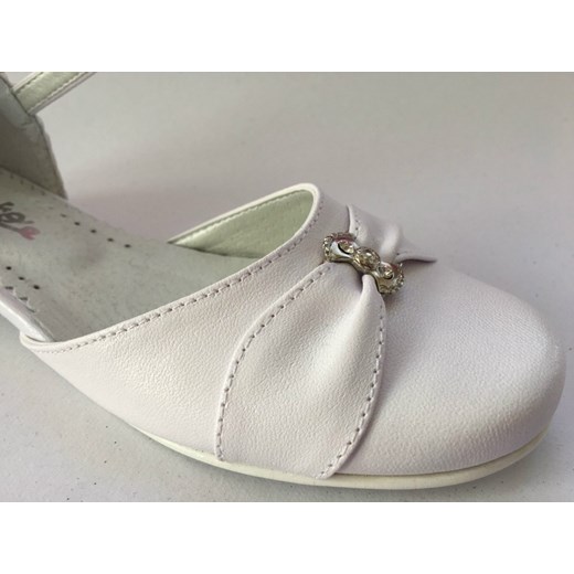 Buty komunijne dla dziewczynki z paseczkiem MODEL 673 zielony Miko 34 Mumciuch.pl