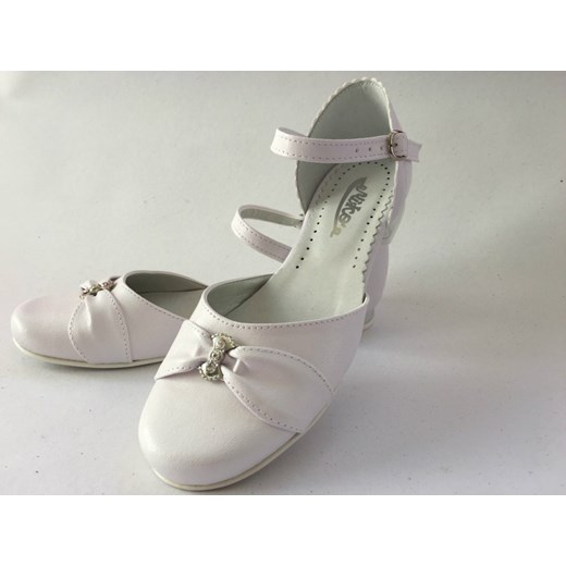 Buty komunijne dla dziewczynki z paseczkiem MODEL 673 zielony Miko 34 Mumciuch.pl