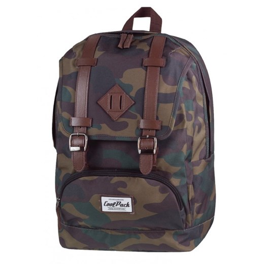 Plecak miejski CoolPack CP vintage moro CITY CAMOUFLAGE 1023 szary   ePlecaki.pl