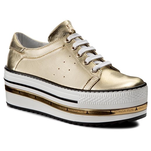 Sneakersy PATRIZIA PEPE - 2V6283/AQ22-Y123 Gold