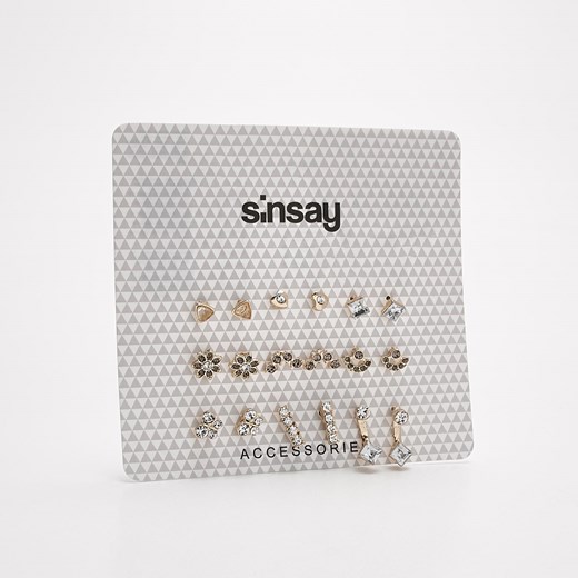 Sinsay - Paka kolczyków - Szary