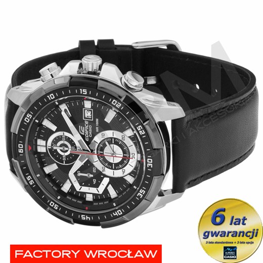 EDIFICE EFR-539L-1AVUEF Casio szary  promocja 10PM 