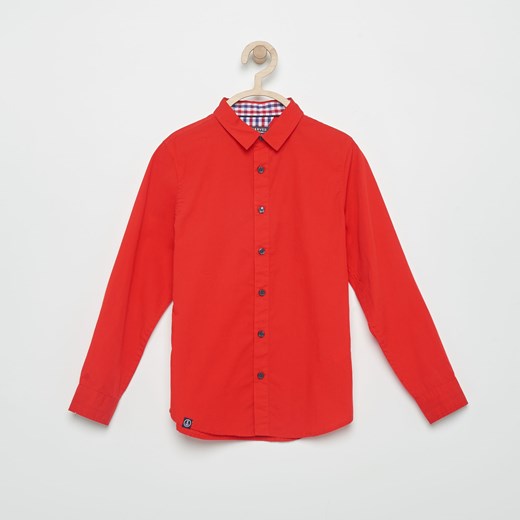 Reserved - Elegancka koszula - Czerwony pomaranczowy Reserved 134 
