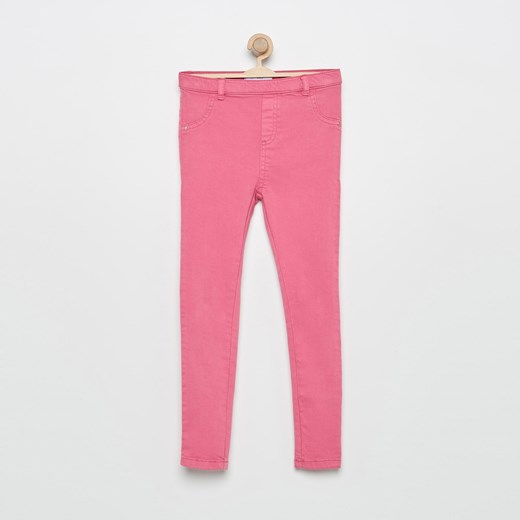 Reserved - Różowe spodnie - Różowy Reserved rozowy 122 