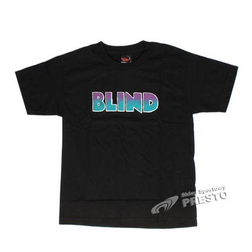 Koszulka męska Spacer Blind - czarny 