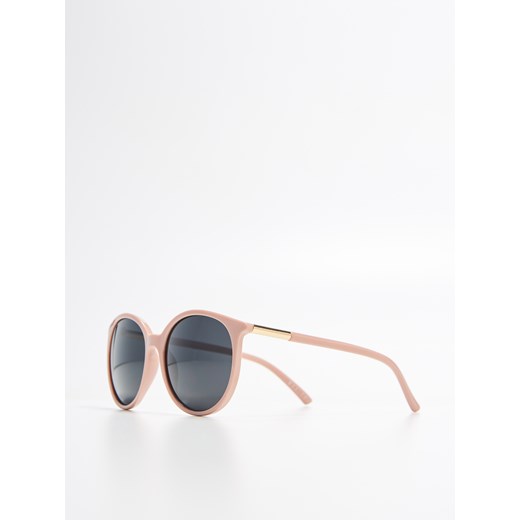 Mohito - Minimalistyczne okulary przeciwsłoneczne - Różowy Mohito  One Size 