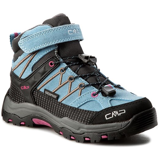 Trekkingi CMP - Kids Rigel Mid Trekking Shoes 3Q12945 Fiordaliso/Cacao/Magenta 724P