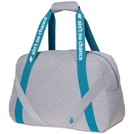 Torba sportowa damska TPD206 - jasny szary melanż szary 4F