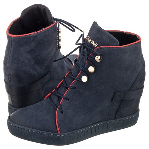 Sneakersy Carinii Granatowe B3940/K (CI228-a) Carinii 38 ButSklep.pl
