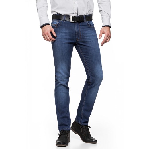 Spodnie jeansowe - Stanley Jeans - 400/151 niebieski  88cm L32 Betrendy.pl