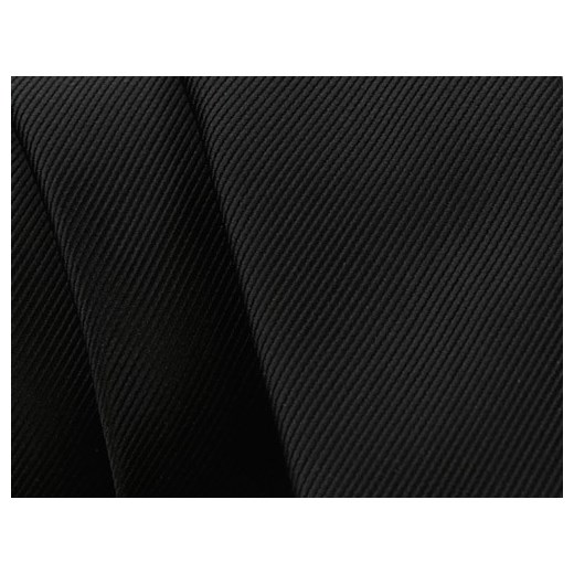 Czarny krawat KRZYSZTOF  5cm