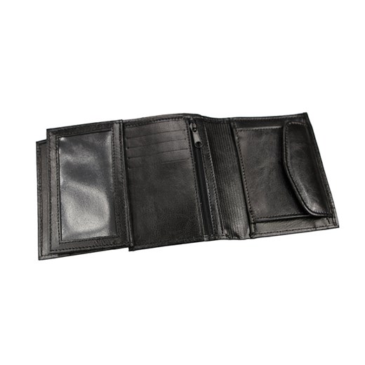 VALAR czarny portfel męski - skóra naturalna. PORTM_6K