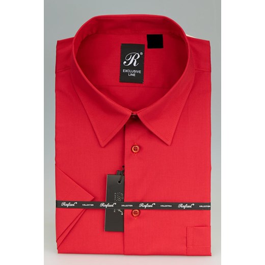 Rafael koszula czerwona L 41-42 176/182 kr. klasyczna 80% KP