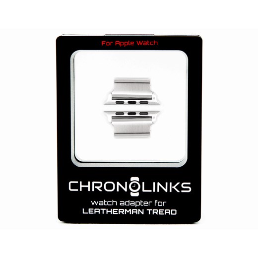 Adapter ChronoLinks 42 mm Silver do mocowania zegarka Apple Watch na multitoolu Leatherman Tread