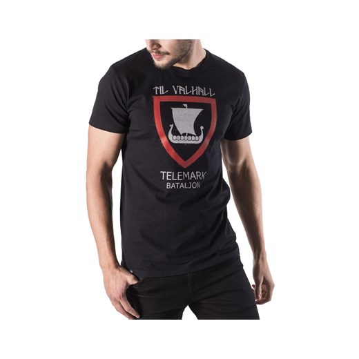 Koszulka T-shirt Tirvall Telemark Bataljon - czarna