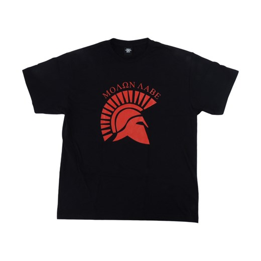 Koszulka T-shirt Tirvall Spartan Helmet - czarna