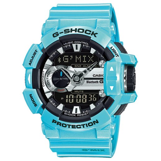 Zegarek męski Casio G-Shock G'Mix GBA-400-2CER turkusowy G-Shock minuta.pl