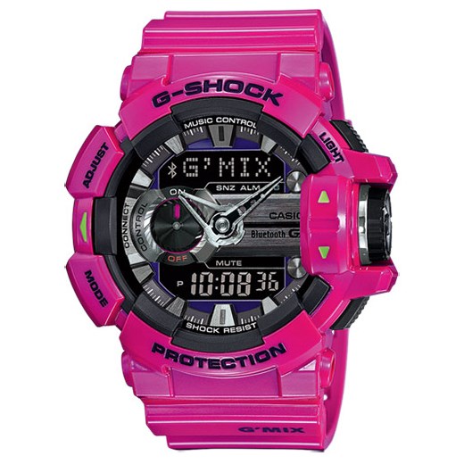 Zegarek męski Casio G-Shock G'Mix GBA-400-4CER rozowy G-Shock minuta.pl