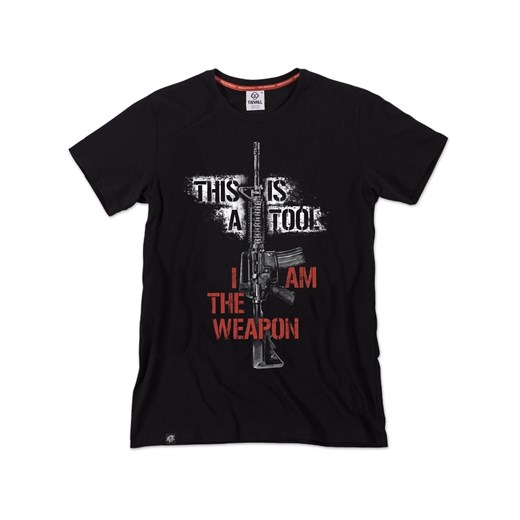 Koszulka T-shirt Tirvall I Am The Weapon M4 BLK czarny Tirvall 3XL Militaria.pl