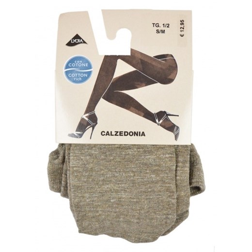 CALZEDONIA rajstopy bawełna beż 3/4 M/L Calzedonia szary 3/4 Ciuszki u Muszki