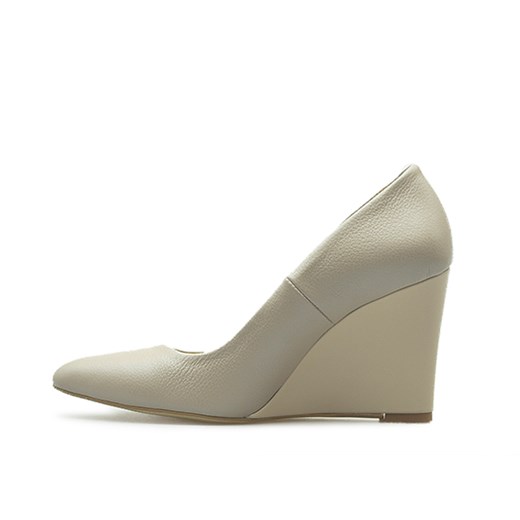 Czółenka Ulmani Shoes 15601/S14+L12 Beżowe lico Ulmani Shoes Arturo-obuwie