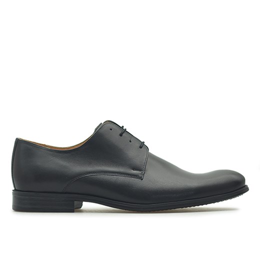 Pantofle Pan 1058 Czarne lico szary Pan  Arturo-obuwie