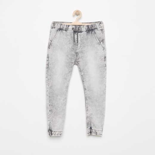 Reserved - Jeansy joggers - Szary Reserved szary 152 