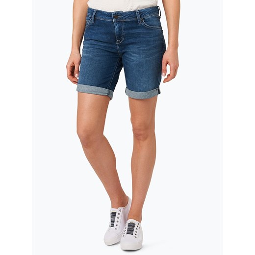 MUSTANG - Damskie krótkie spodenki jeansowe – Bermuda, niebieski Van Graaf  30 vangraaf