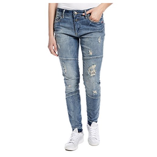 Spodnie jeansowe Timezone AneelaTZ dla kobiet, kolor: szary, rozmiar: W27/L32 Timezone  27W / 32L Amazon