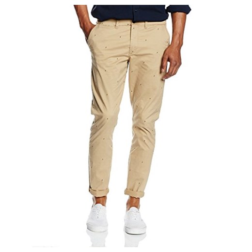 Spodnie JACK & JONES dla mężczyzn, kolor: beżowy, rozmiar: W32/L34 (rozmiar producenta: 32) bezowy Jack & Jones 32W / 34L Amazon