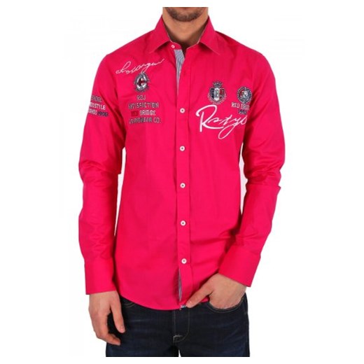 Koszula Redbridge R-2130 dla mężczyzn, kolor: fioletowy, rozmiar: 64 (3XL) Redbridge rozowy 3XL Amazon