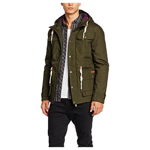Kurtka Solid Jacket - Pisanio dla mężczyzn, kolor: brązowy, rozmiar: X-Large szary  XL Amazon