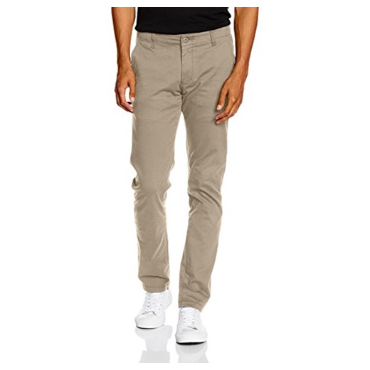 Spodnie Dickies Kerman dla mężczyzn, kolor: beżowy, rozmiar: W33/L32 szary Dickies 33W / 32L Amazon