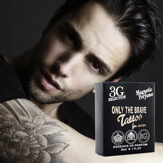 Esencja Perfum odp. Diesel Only The Brave Tattoo /30ml 3G Magnetic Perfume czarny  esencjaperfum.pl