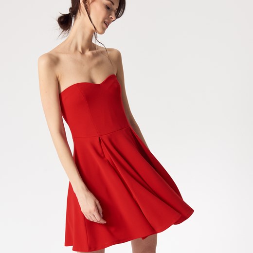 Mohito - Czerwona sukienka - Czerwony Mohito  L 